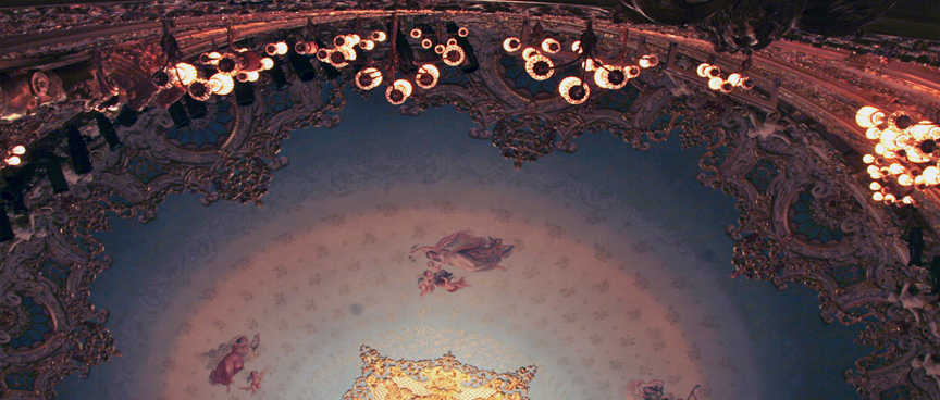 La Fenice Opera House ceiling