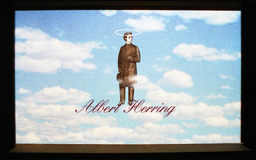 Albert Herring, model storyboard